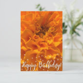 Ein Tipp zur Z "Happy Birthday"-Karte Dankeskarte (Stehend Vorderseite)