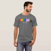 Ein Tir Progress Pride T - Shirt (Vorne ganz)