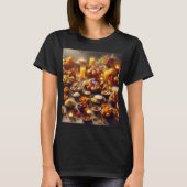 ein Tisch mit Obst und Glas T-Shirt (Vorderseite)