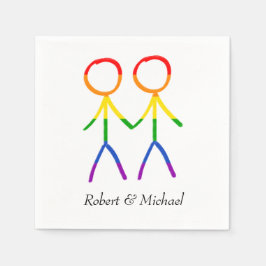 Ein Toast für uns Serviette