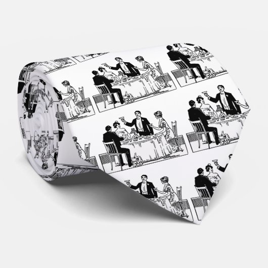 Ein Toast Krawatte (Gerollt)