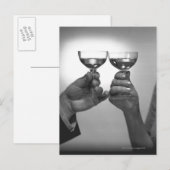 Ein Toast Postkarte (Vorne/Hinten)