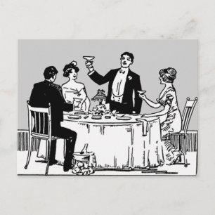 Ein Toast Postkarte