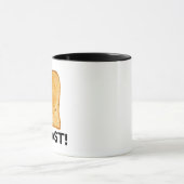 Ein Toast Tasse (Zentrum)