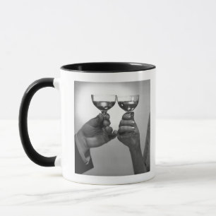 Ein Toast Tasse