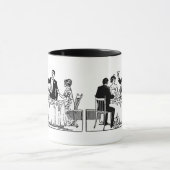 Ein Toast Tasse (Zentrum)