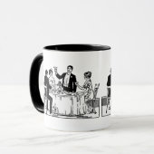 Ein Toast Tasse (Vorderseite Links)