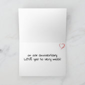 **EIN TOAST ZU UNS** AUF UNSERER "GEGENSEITIGEN GE KARTE (Innenseite)