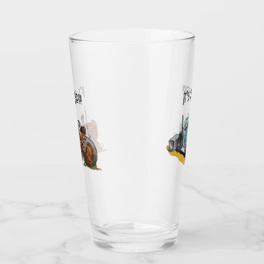 Ein Toast zu unserem kleinen Fahrer Glas (Rechts)