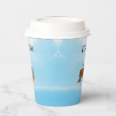 Ein Toast zu unserem kleinen Fahrer Pappbecher (Links)