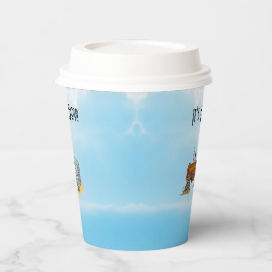 Ein Toast zu unserem kleinen Fahrer Pappbecher (Links)