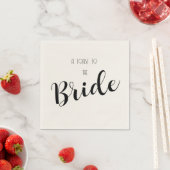 Ein Toast zur Brücke Serviette (Beispiel)