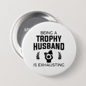 Ein tochitischer Mann zu sein, erschöpft Button (Vorne & Hinten)