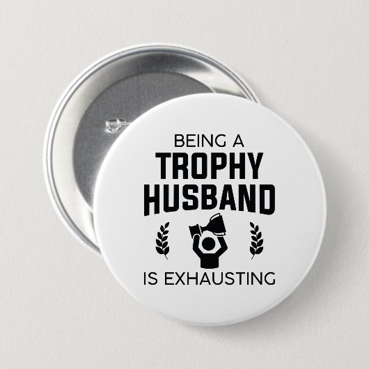 Ein tochitischer Mann zu sein, erschöpft Button (Vorne & Hinten)