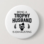 Ein tochitischer Mann zu sein, erschöpft Button (Vorderseite)