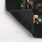 Ein tochitischer Mann zu sein, erschöpft Mousepad (Ecke)