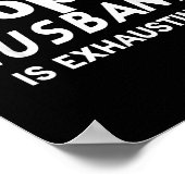 Ein tochitischer Mann zu sein, erschöpft Poster (Ecke)