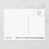 Ein Todesstoß Postkarte (Rückseite)