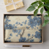 Ein Toile de Jouy Bluebird Seidenpapier (Geschenk)
