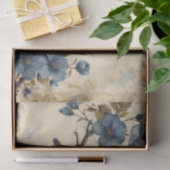 Ein Toile de Jouy Bluebird Seidenpapier (Geschenk)