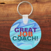 Ein toller Trainer! Schlüsselanhänger (Vorderseite)