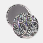 Ein tolles Fahrraddesign Magnet (Vorderseite/Rückseite)