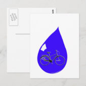 Ein tolles Fahrraddesign Postkarte (Vorne/Hinten)