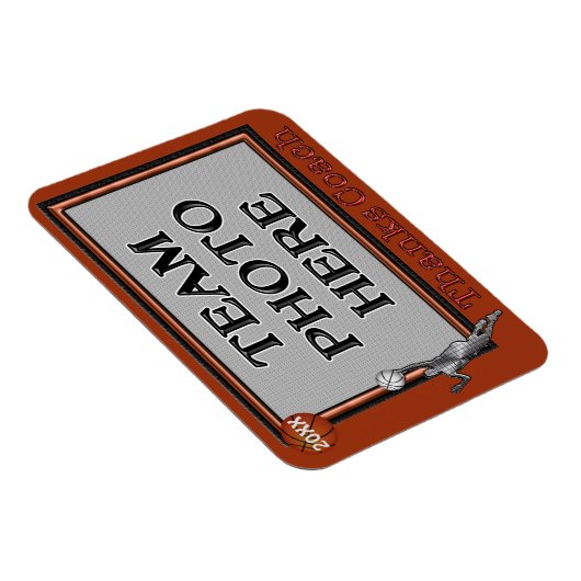 Ein tolles Geschenk für deinen Basketballtrainer Magnet (Rechte Seite)