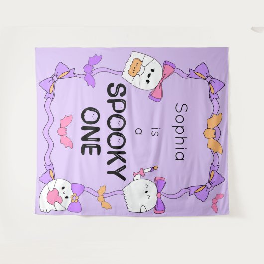 Ein tolles Halloween-Background-Tapest Wandteppich (Vorderseite (Horizontal))