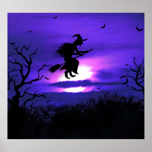Ein tolles Halloween-Hintergrunddesign. Poster