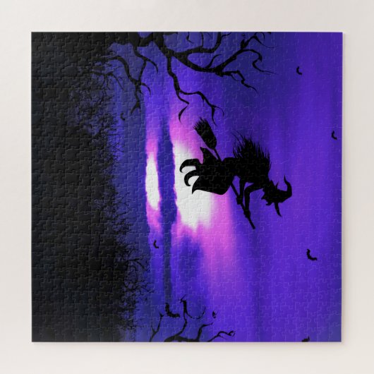 Ein tolles Halloween-Hintergrunddesign. Puzzle (Horizontal)