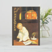 Ein tolles Halloween von Ellen Clapsaddle Party Einladung (Stehend Vorderseite)