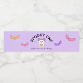 Ein tolles Halloween-Wasserflaschen-Etikett Wasserflaschenetikett (Einzelnes Label)