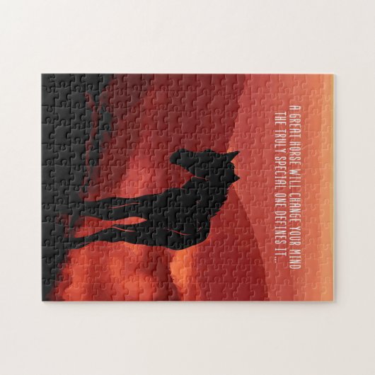 Ein tolles Pferd, das den Geist verändert Puzzle (Horizontal)