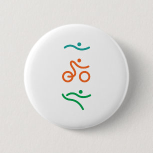 Ein tolles Triathlon Geschenk für Ihren Freund ode Button