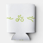Ein tolles Triathlon Geschenk für Ihren Freund ode Dosenkühler (Rückseite)