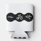 Ein tolles Triathlon-Geschenk für Ihren Freund ode Dosenkühler (Rückseite)