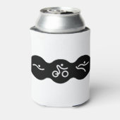Ein tolles Triathlon-Geschenk für Ihren Freund ode Dosenkühler (Kanne Rückseite)