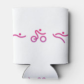 Ein tolles Triathlon-Geschenk für Ihren Freund ode Dosenkühler (Rückseite)
