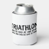 Ein tolles Triathlon-Geschenk für Ihren Freund ode Dosenkühler (Kanne Vorderseite)