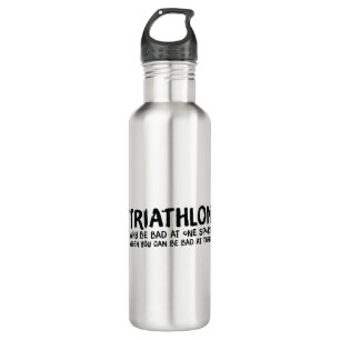 Ein tolles Triathlon-Geschenk für Ihren Freund ode Edelstahlflasche