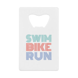 Ein tolles Triathlon-Geschenk für Ihren Freund ode Geldbeutel Flaschenöffner