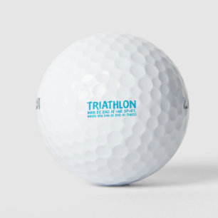 Ein tolles Triathlon-Geschenk für Ihren Freund ode Golfball