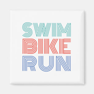 Ein tolles Triathlon-Geschenk für Ihren Freund ode Magnet