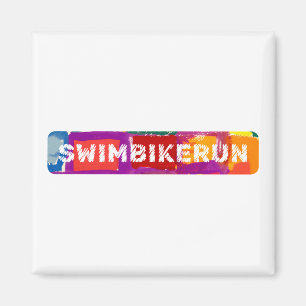 Ein tolles Triathlon-Geschenk für Ihren Freund ode Magnet