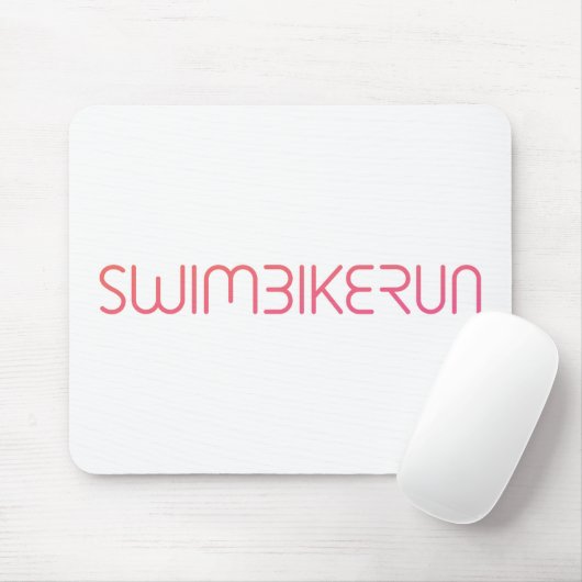 Ein tolles Triathlon-Geschenk für Ihren Freund ode Mousepad (Mit Mouse)