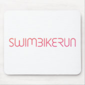 Ein tolles Triathlon-Geschenk für Ihren Freund ode Mousepad (Vorne)