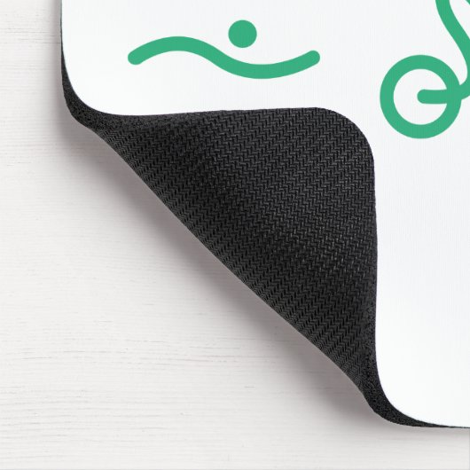 Ein tolles Triathlon-Geschenk für Ihren Freund ode Mousepad (Ecke)