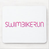 Ein tolles Triathlon-Geschenk für Ihren Freund ode Mousepad (Vorne)
