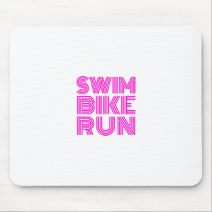 Ein tolles Triathlon-Geschenk für Ihren Freund ode Mousepad